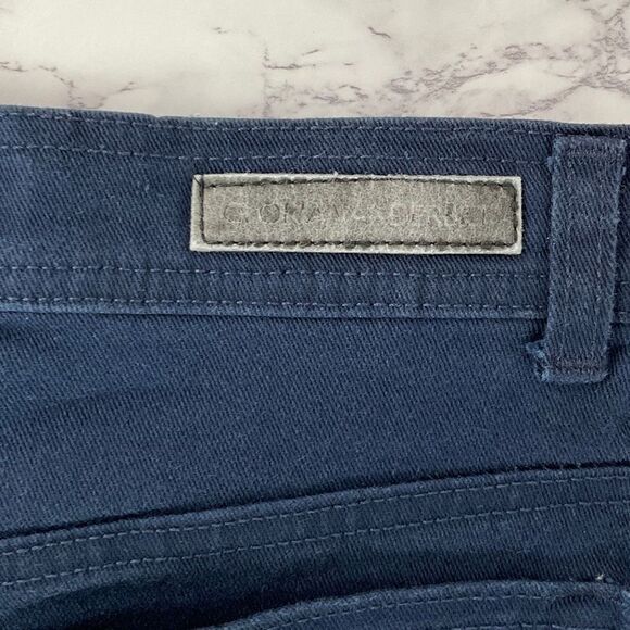 Gloria Vanderbilt Dark Blue Custom Cutoff Shorts 4 - Picture 2 of 5